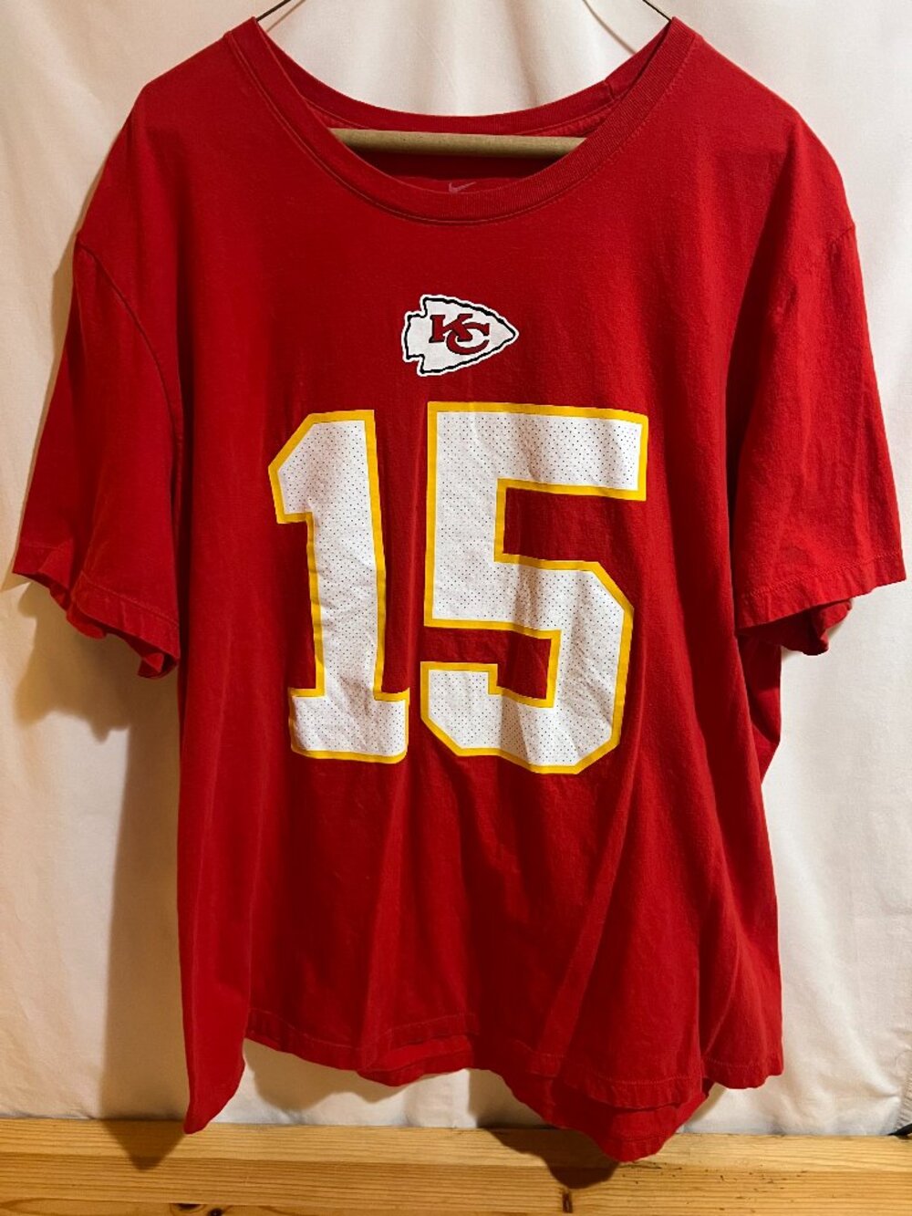 Men's XXL Nike Kansas City Chiefs Patrick Mahomes #15 Player Jersey Shirt Used G